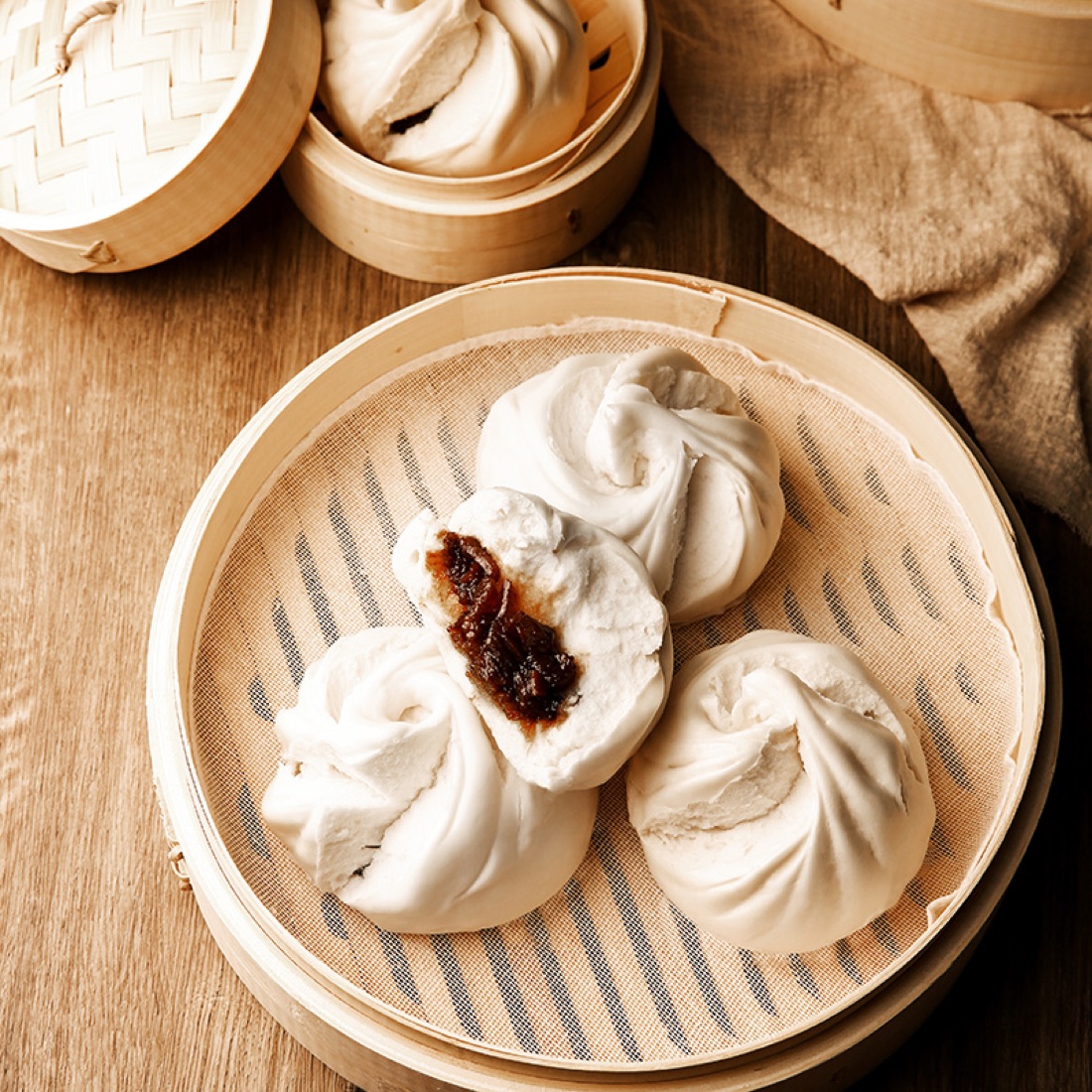 Dim sum và bánh bao đông lạnh